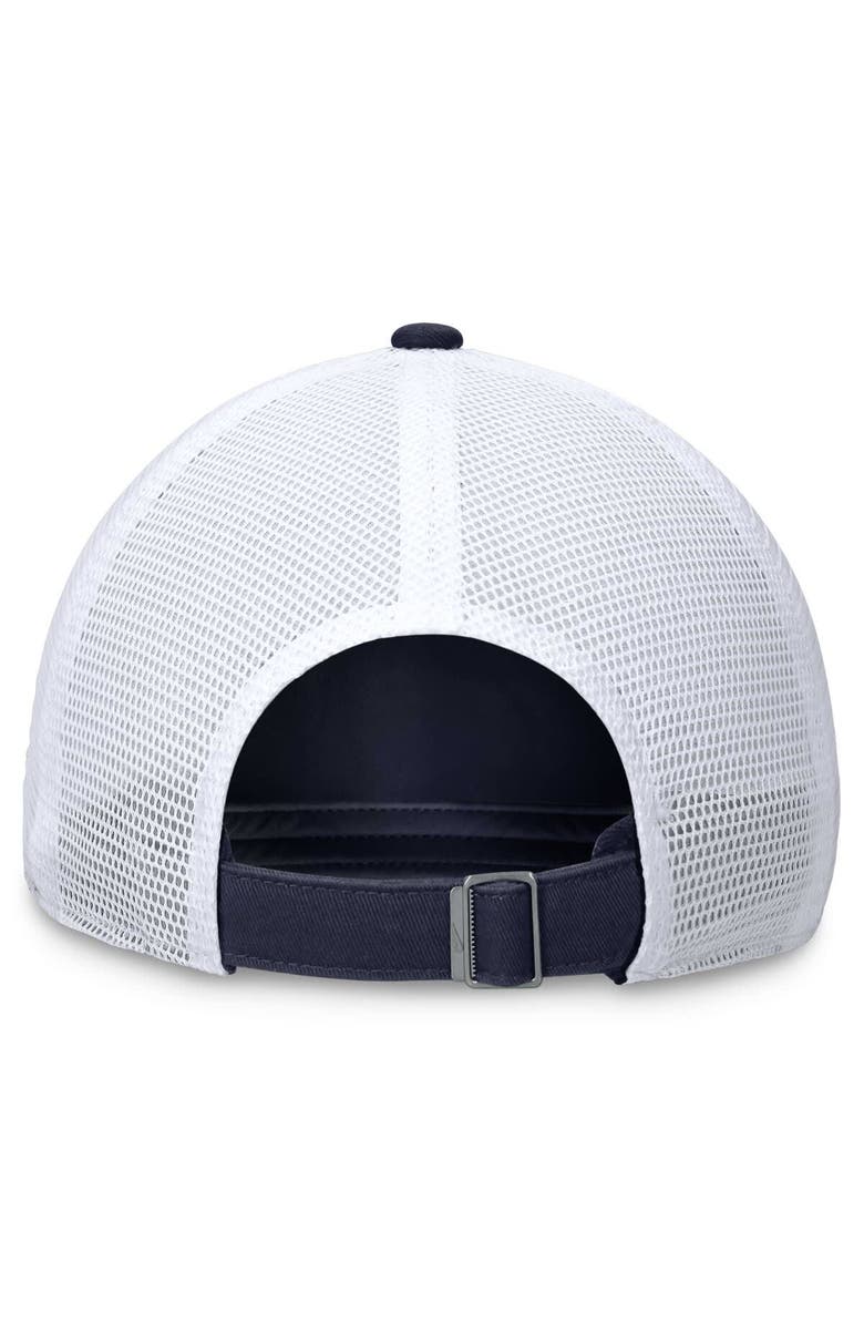 Nike Men's Nike Navy Houston Astros Evergreen Wordmark Trucker Adjustable Hat, Alternate, color, Navy