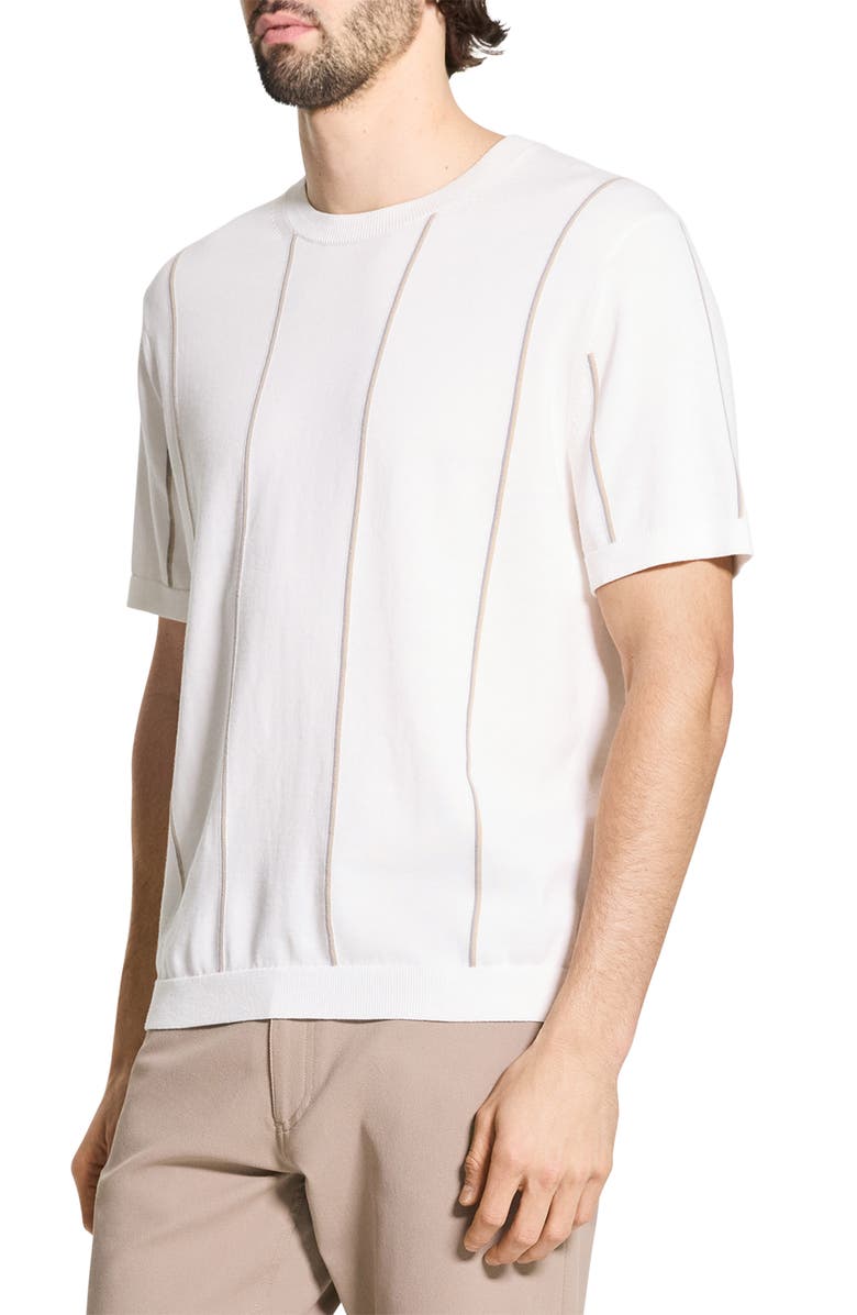 Theory Cotton Knit T-Shirt, Alternate, color, White Multi