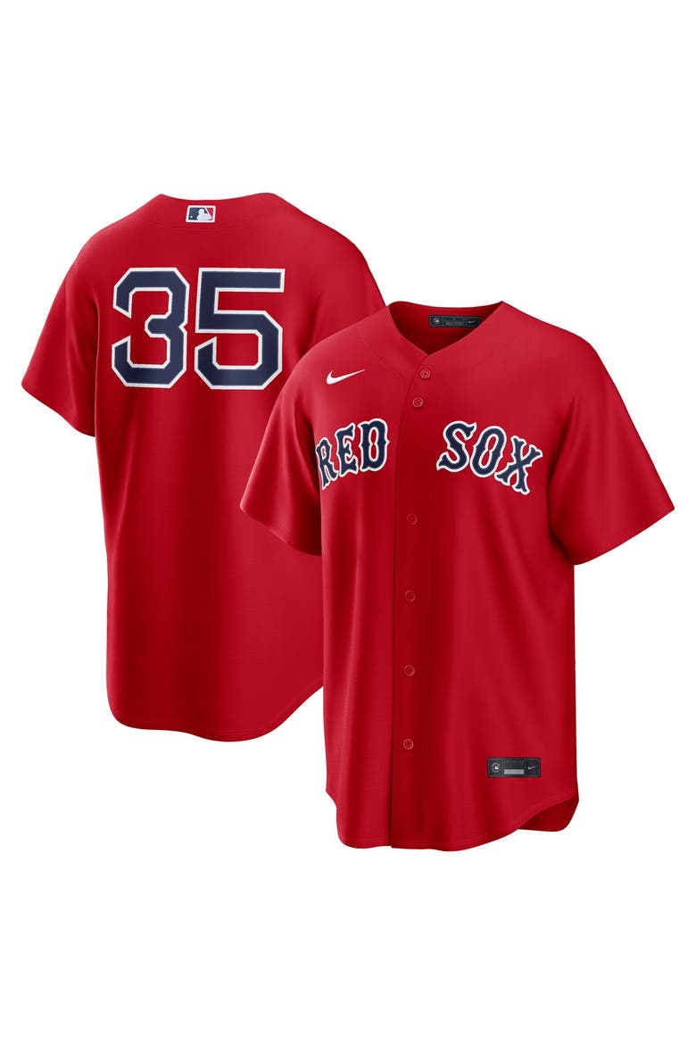 Men's Nike Garrett Crochet Red Boston Red Sox Alternate Replica Jersey, Main, color, Red
