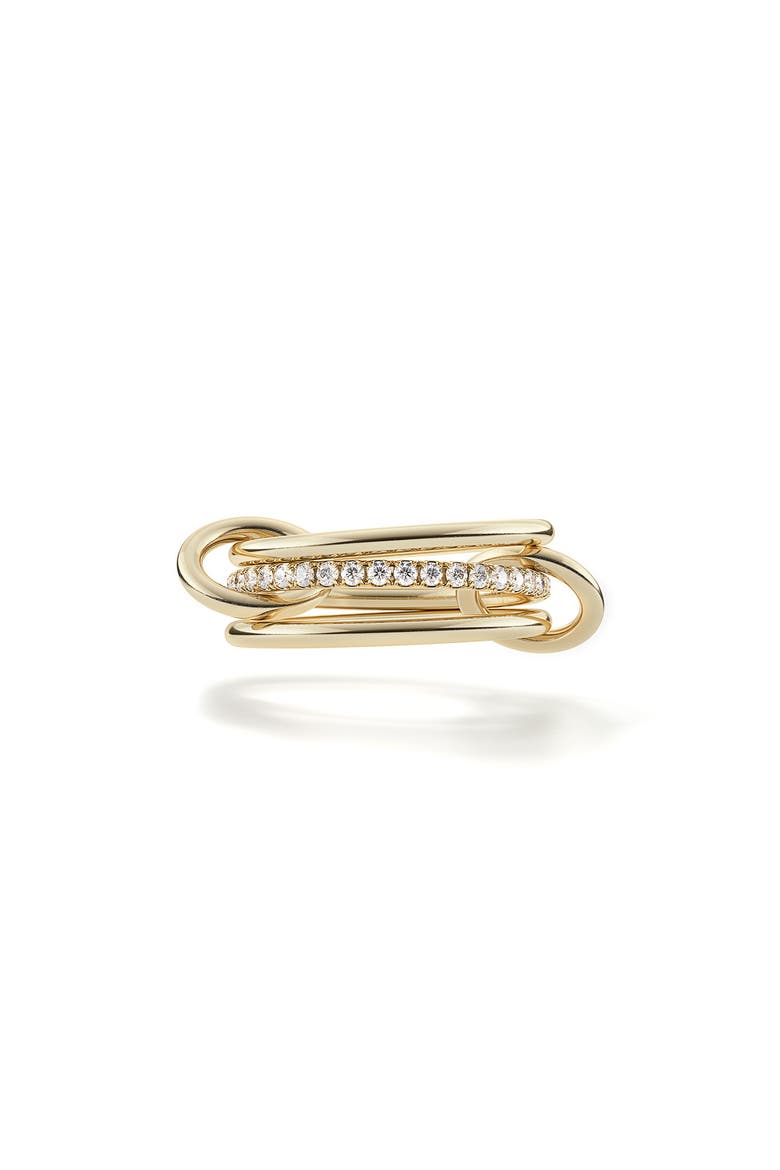 Sonny Linked Diamond Rings, Main, color, Z/DNUYELLOW GOLD