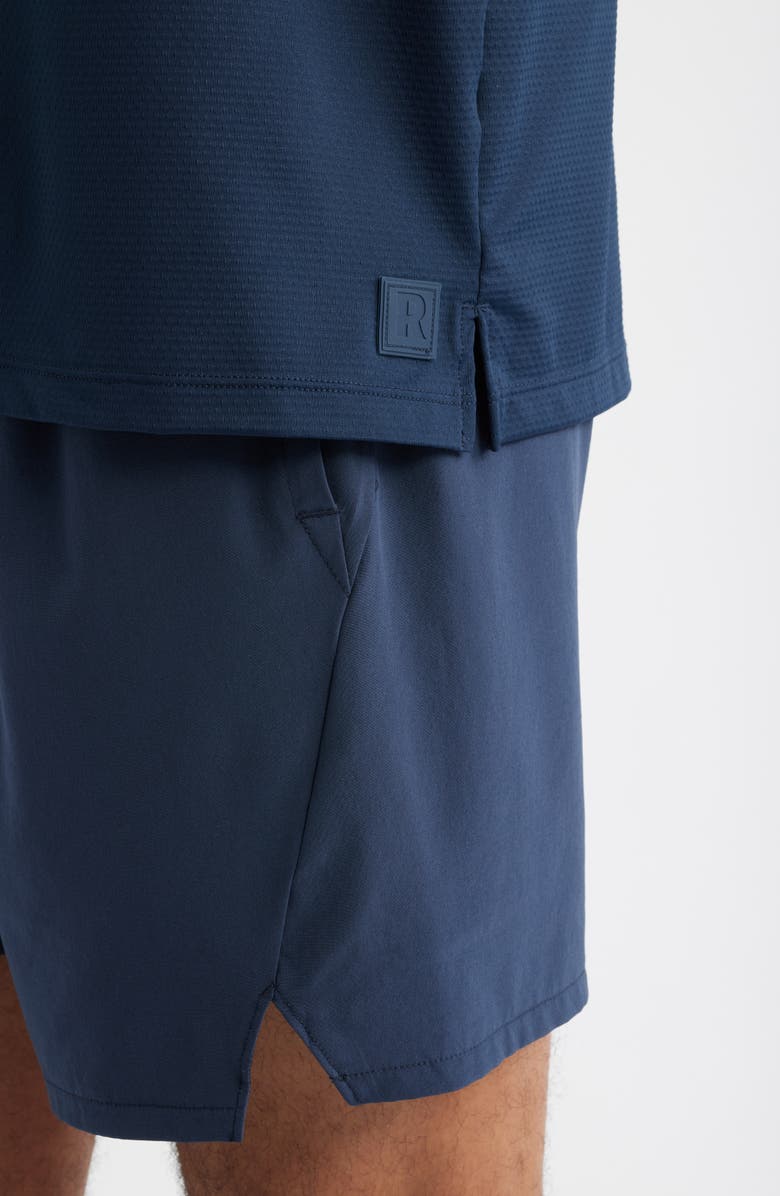 Recess Pickleball x Zella Relaxed Piqué T-Shirt, Alternate, color, Navy Eclipse