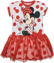 Disney Minnie Mouse Short Sleeve Tutu Dress