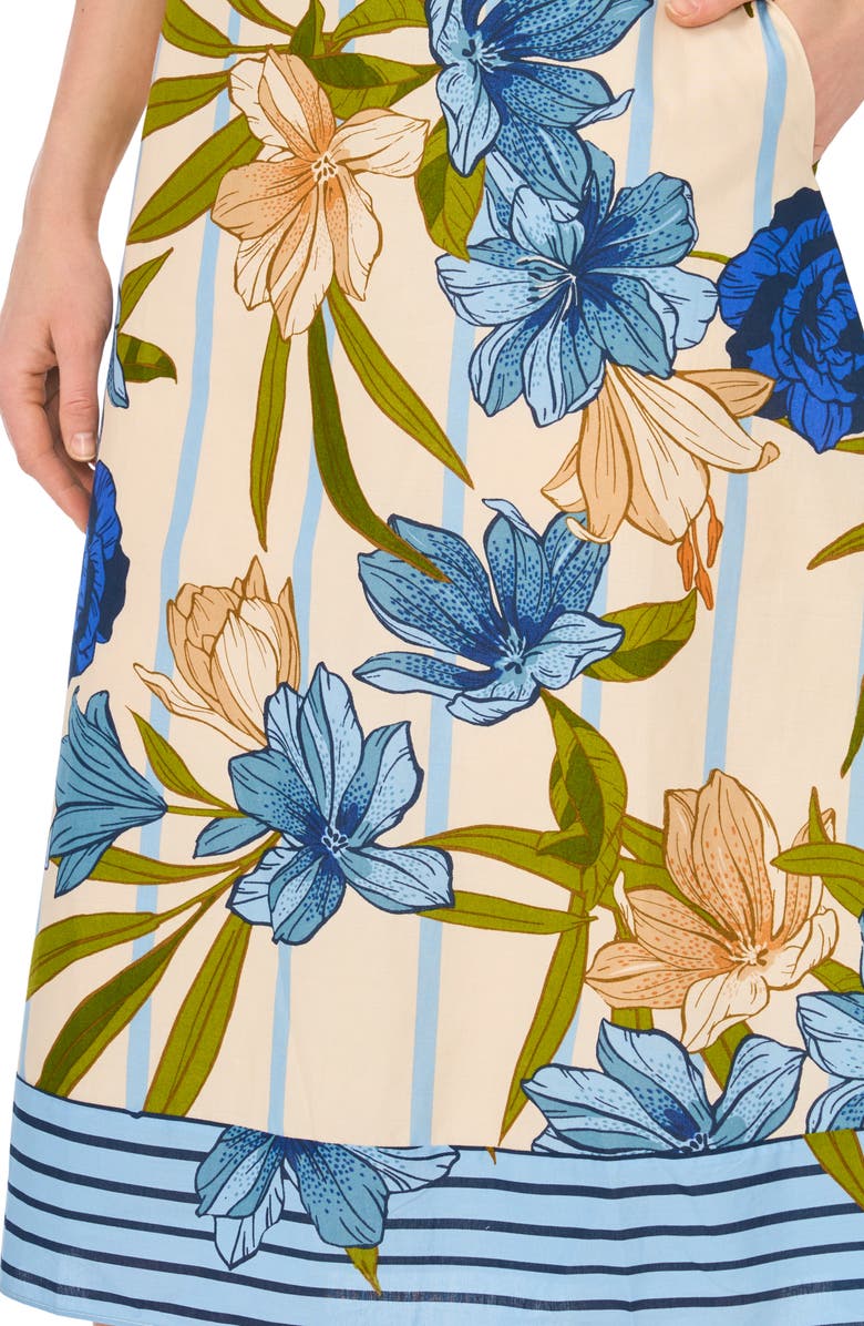 Halogen<sup>®</sup> Border Full Maxi Skirt, Alternate, color, Eggnog