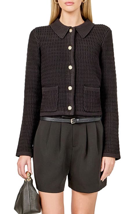 Collar Cardigan