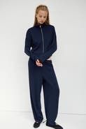 H&M Viscose-blend Barrel-leg Pants