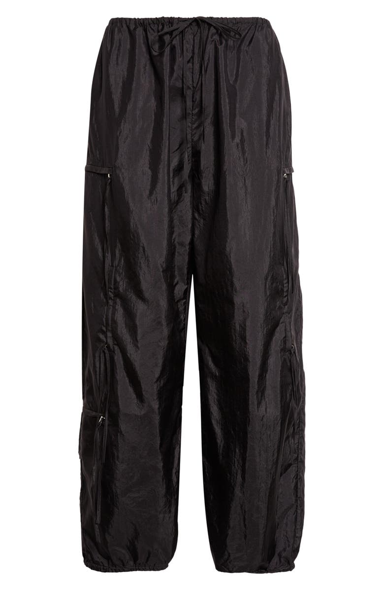 Brandon Maxwell The Scout Cargo Pants, Alternate, color, Black
