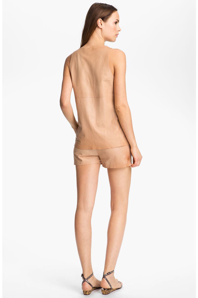 'Huston' Leather Tank, Alternate, color, NUBUCK