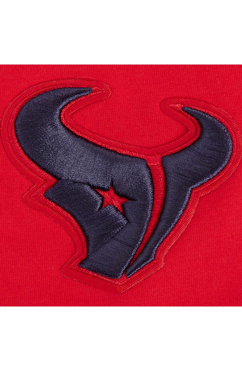PRO STANDARD Women's Pro Standard Red Houston Texans Alternate Cropped Boxy T-Shirt, Alternate, color, 