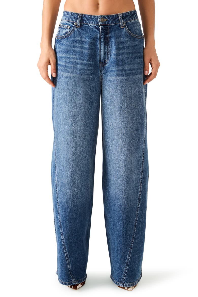 Rori Straight Leg Jeans, Main, color, DARK NAVY