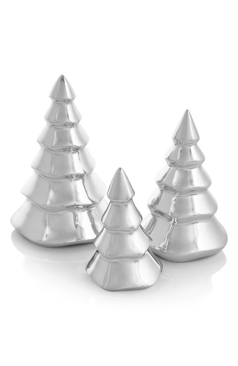 Set of 3 Mini Christmas Trees