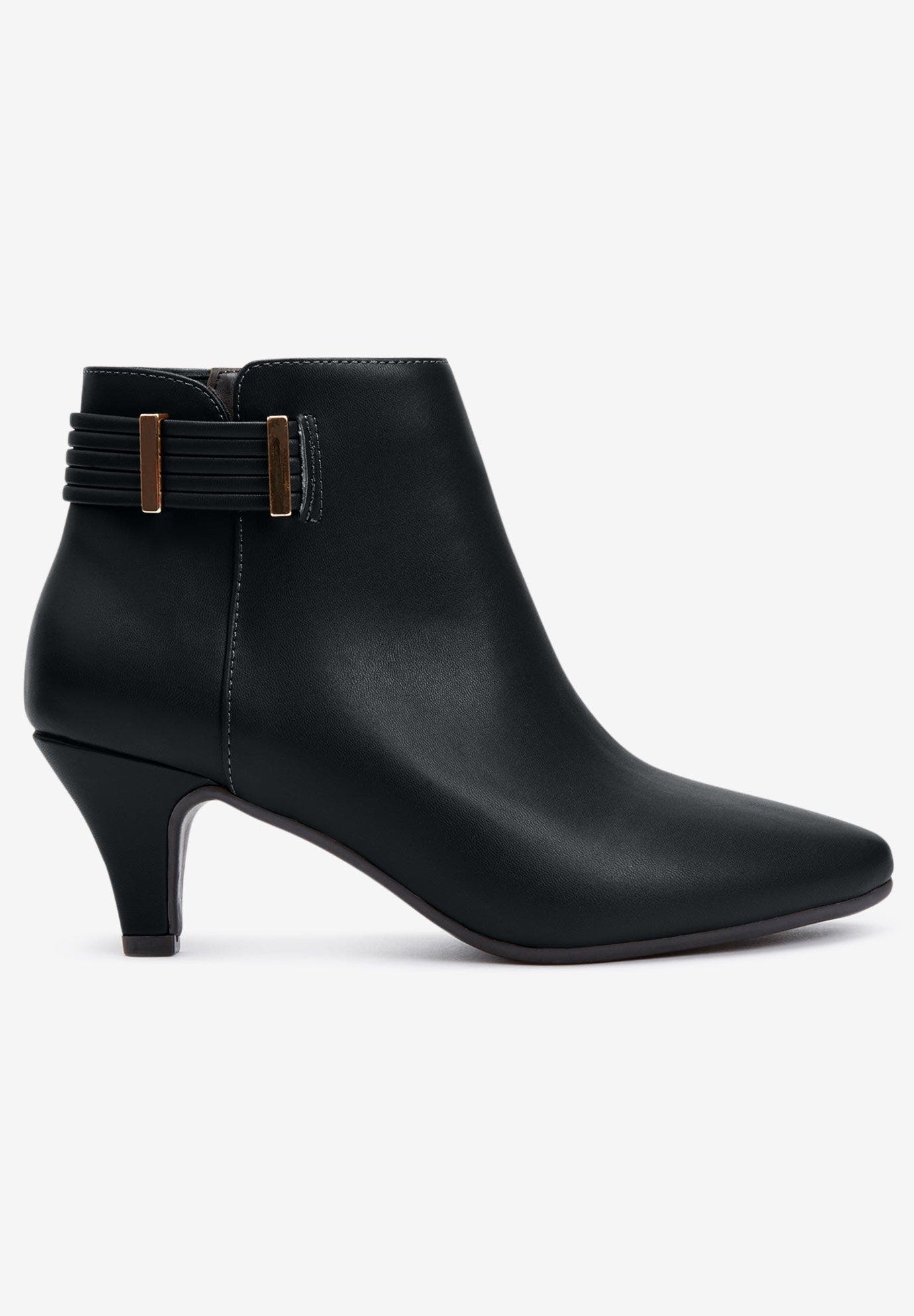 Comfortview The Decima Bootie, Alternate, color, Black