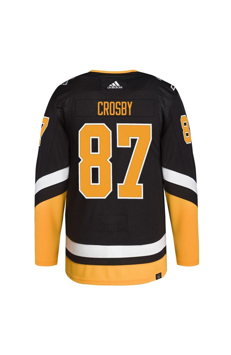 adidas Men's adidas Sidney Crosby Black Pittsburgh Penguins Alternate Primegreen Authentic Player Jersey, Alternate, color, 