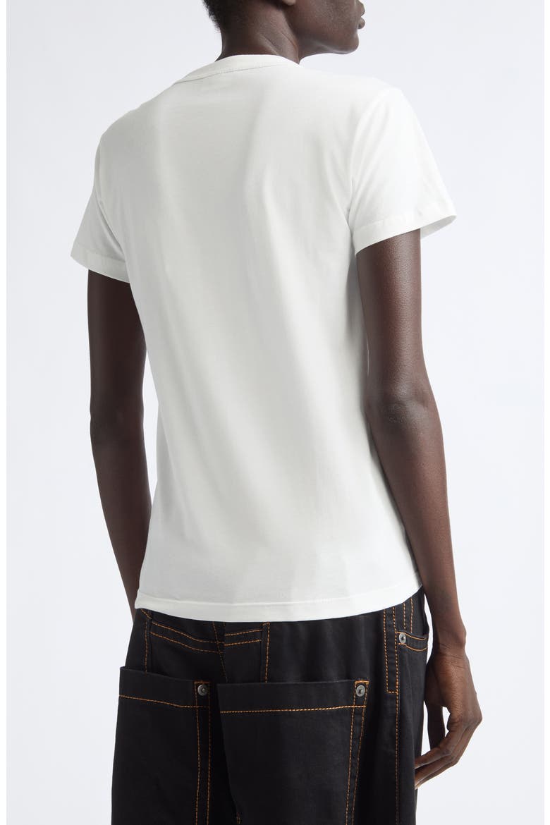 Trompe l'Oeil Bra Graphic T-Shirt, Alternate, color, WHITE