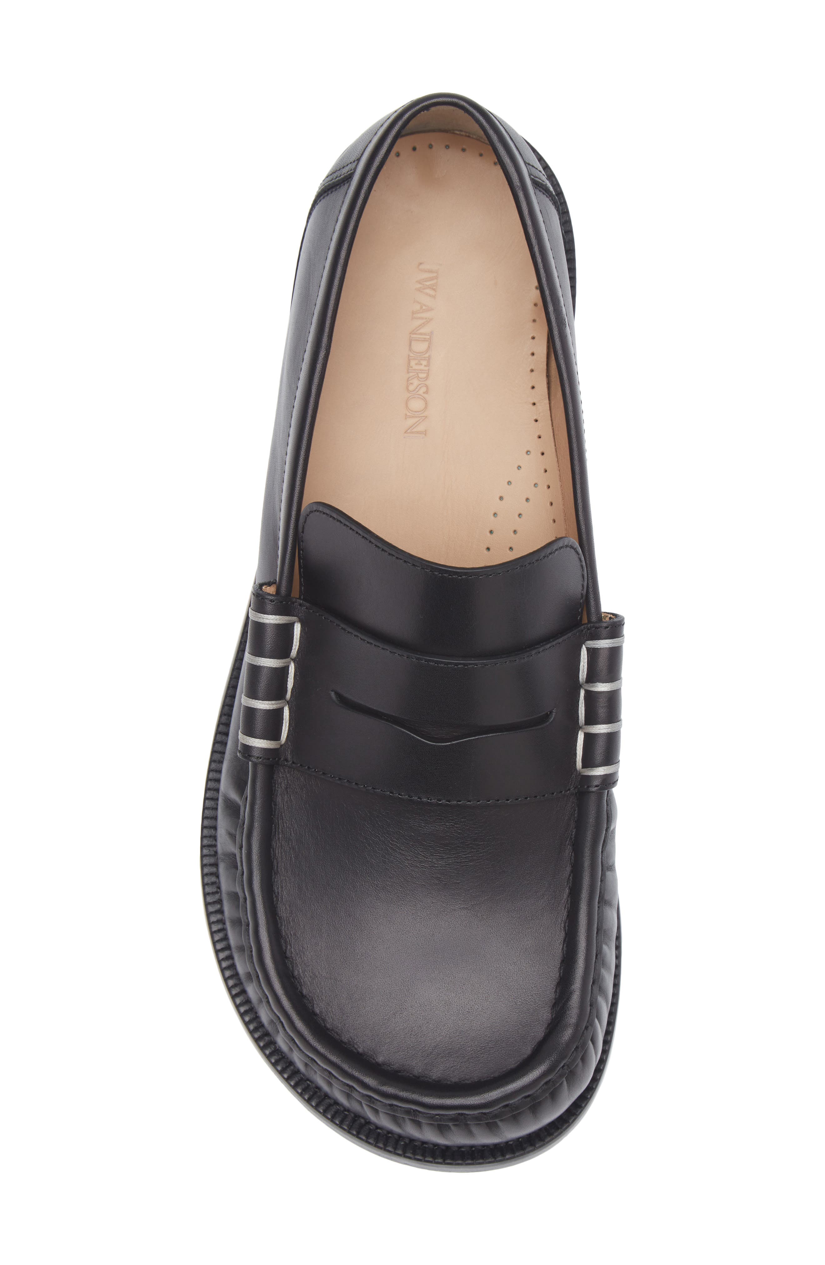 JW Anderson Penny Loafer, Alternate, color, 999 Black