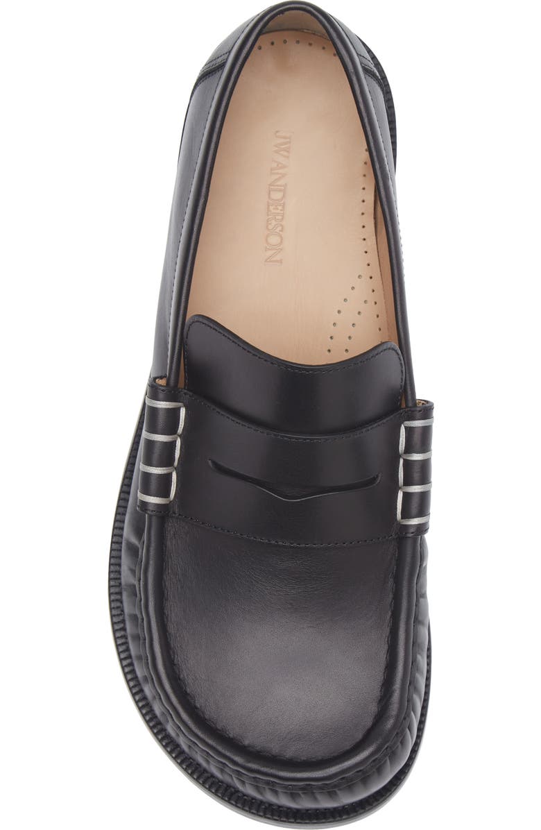 JW Anderson Penny Loafer, Alternate, color, 999 Black