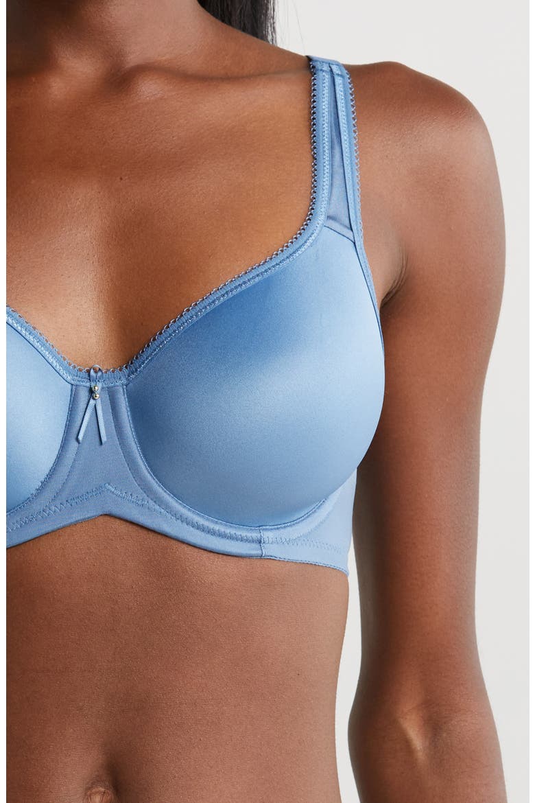 Basic Beauty Spacer Underwire T-Shirt Bra, Alternate, color, CORONET BLUE