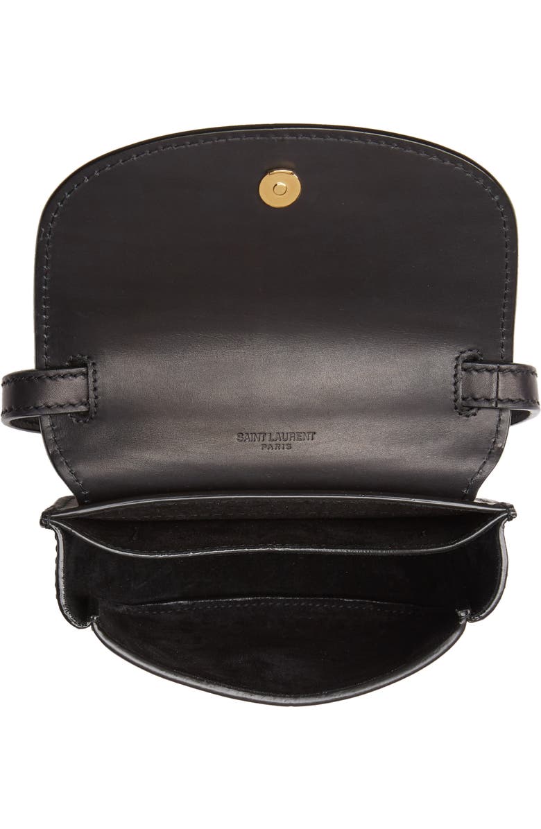 Saint Laurent Small Kaia Leather Crossbody Bag, Alternate, color,