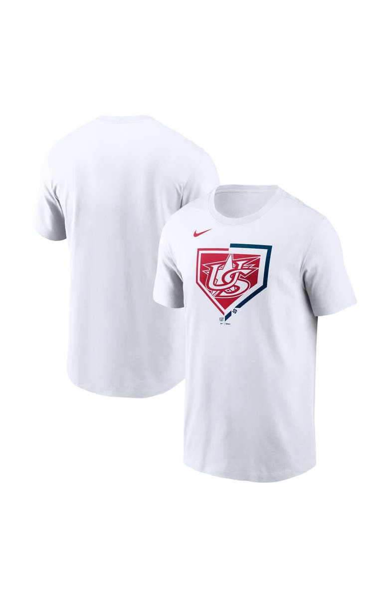 Nike Men's Nike  White USA Baseball 2026 World Baseball Classic Icon T-Shirt, Main, color, White