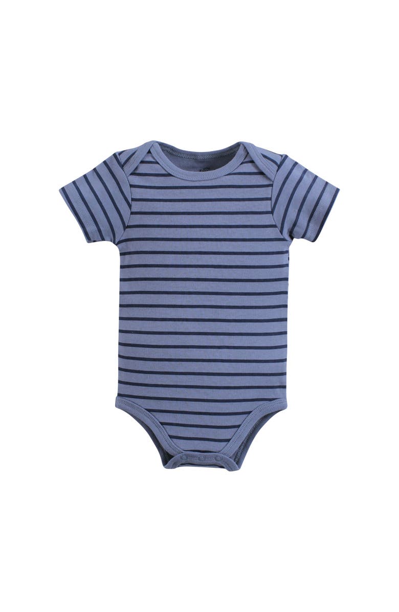 Hudson Baby Cotton Layette Set, Alternate, color, Herringbone Little Fella