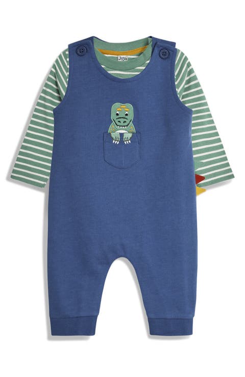 Bee & Dee Cotton Small Print Set - Blue Fog Bee & Dee Cotton Small Print Set - Blue Fog