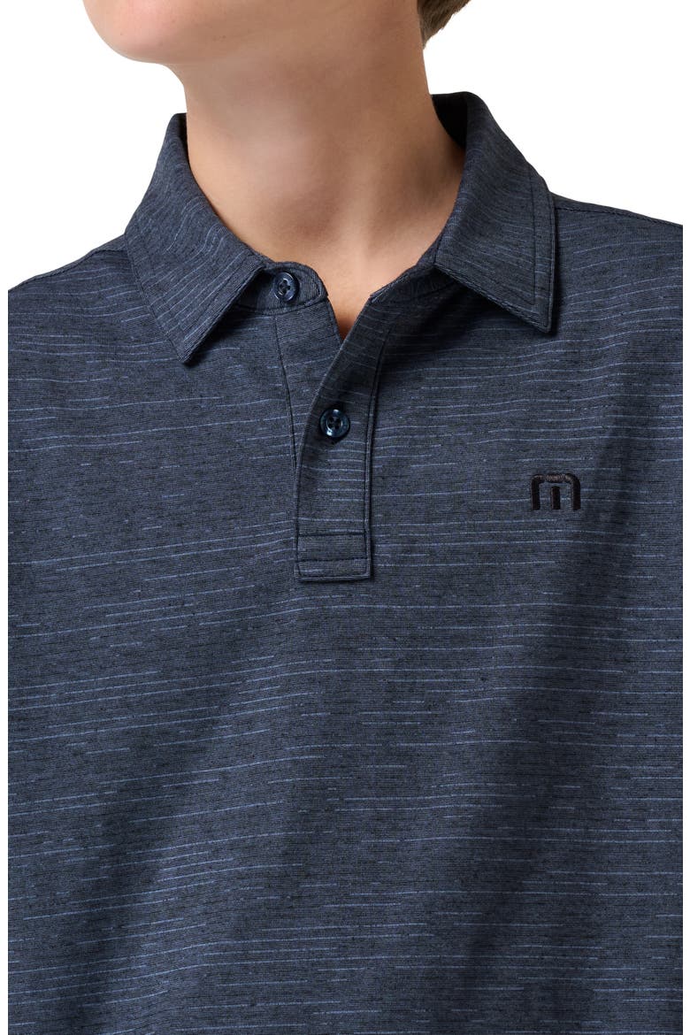Kids' Y The Heater Polo, Alternate, color, VINTAGE INDIGO/ BLACK