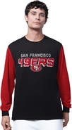 STARTER Men's Starter Black San Francisco 49ers Thursday Night Gridiron Long Sleeve T-Shirt