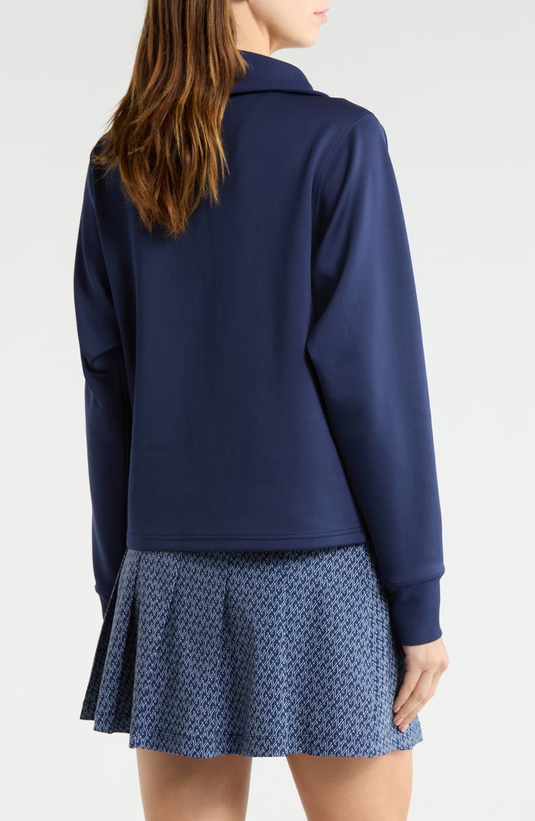 Greyson Wren Quarter Zip Top, Alternate, color, Maltese Blue