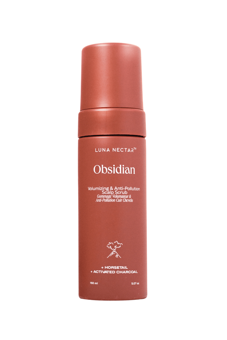 Obsidian Volumizing & Anti-Pollution Scalp Scrub, Main, color, White