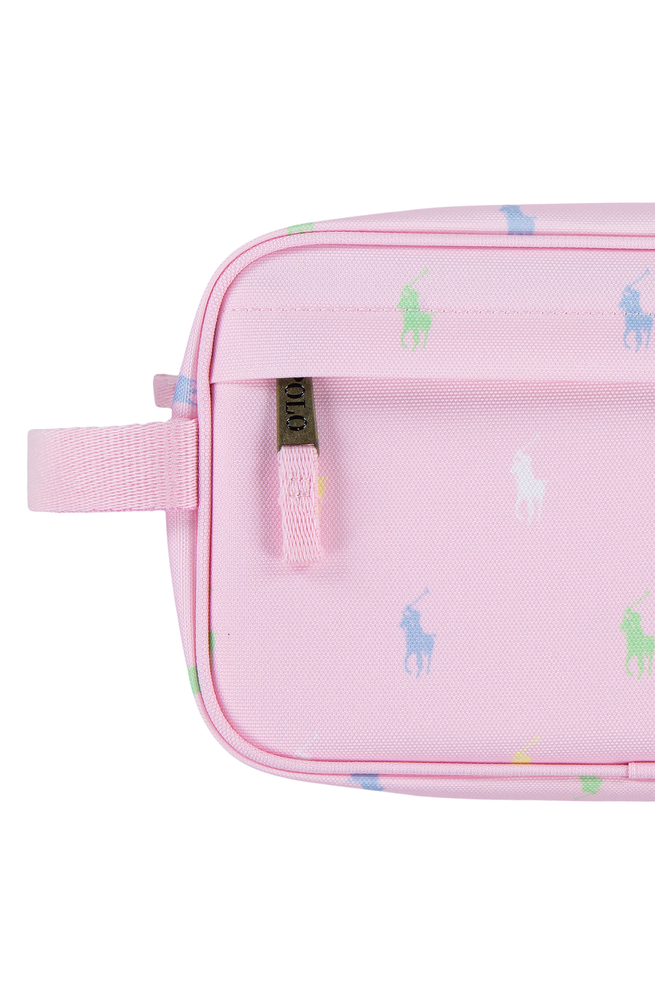 Ralph Lauren Kids' Dopp Kit, Alternate, color, Carmel Pink