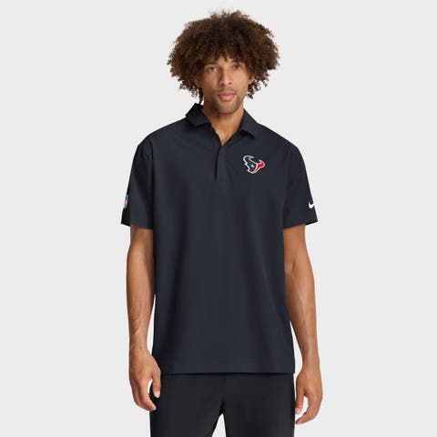 Men's Nike Navy Houston Texans Sideline City Pride Woven Performance Polo