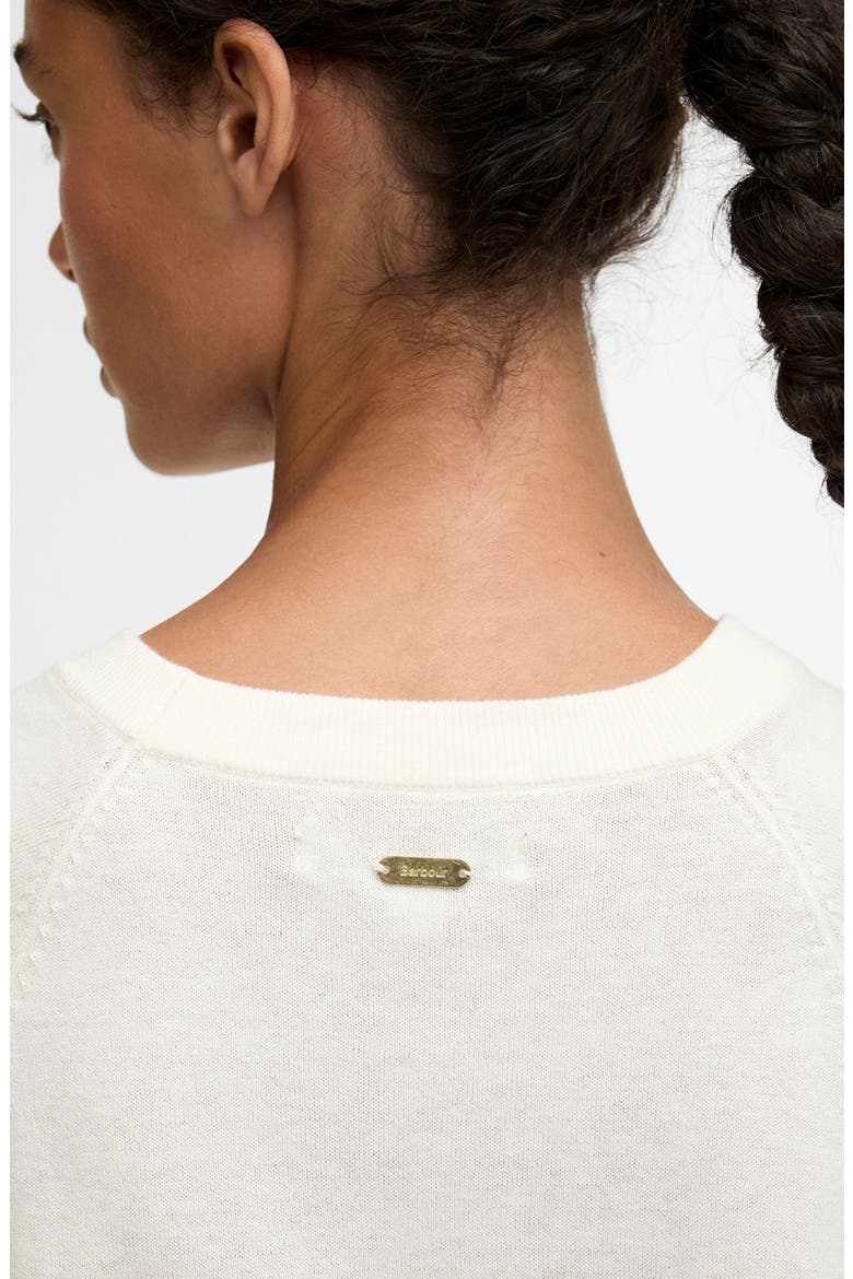 Camille Merino Wool & Cotton Sweater, Alternate, color, CLOUD