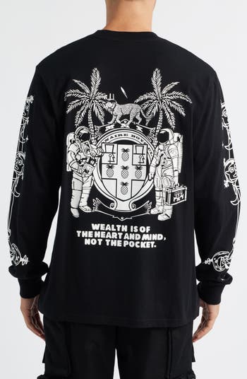 BB Gravity Astronaut Long Sleeve Graphic T-Shirt