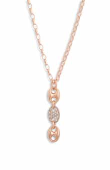 MESHMERISE Diamond Link Pendant Necklace - 0.15ct.