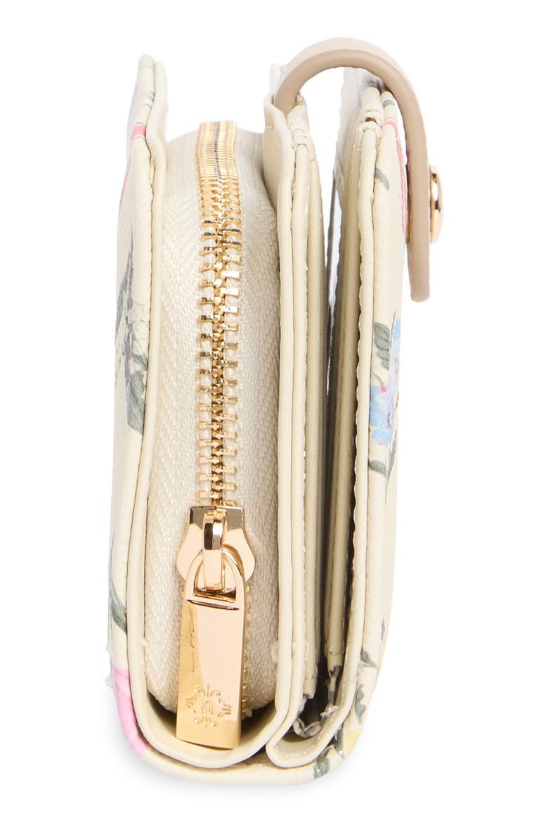 Floral Wallet, Alternate, color, BOHO GARDEN FLORAL / OATMEAL