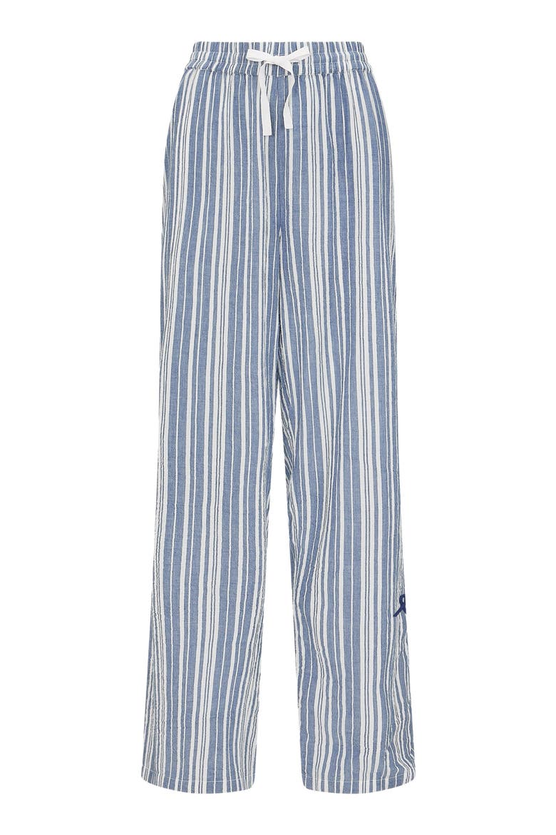 The Classic Trouser, Alternate, color, Navy Stripe