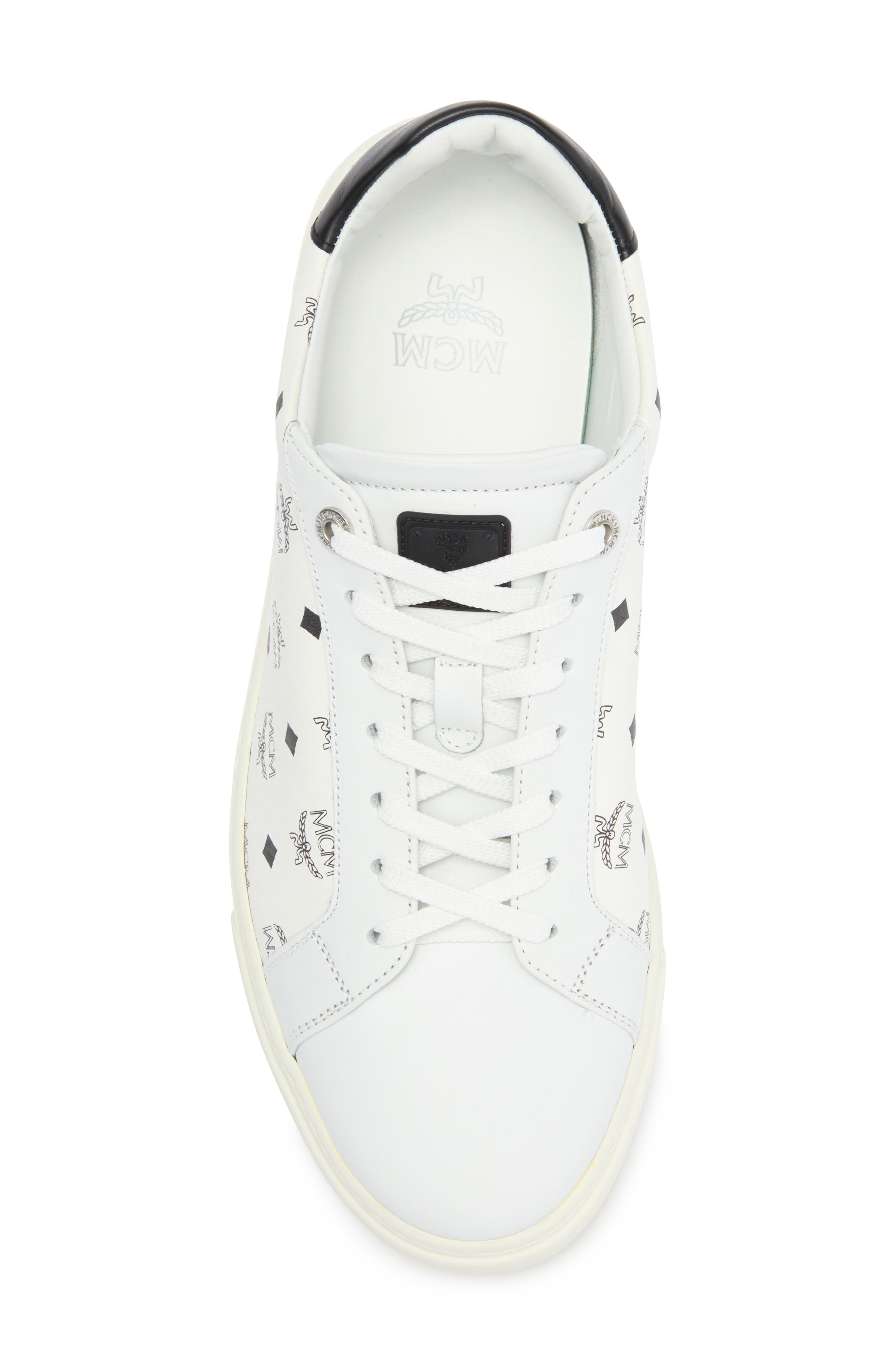 MCM Visetos Terrain Low Top Sneaker, Alternate, color, 