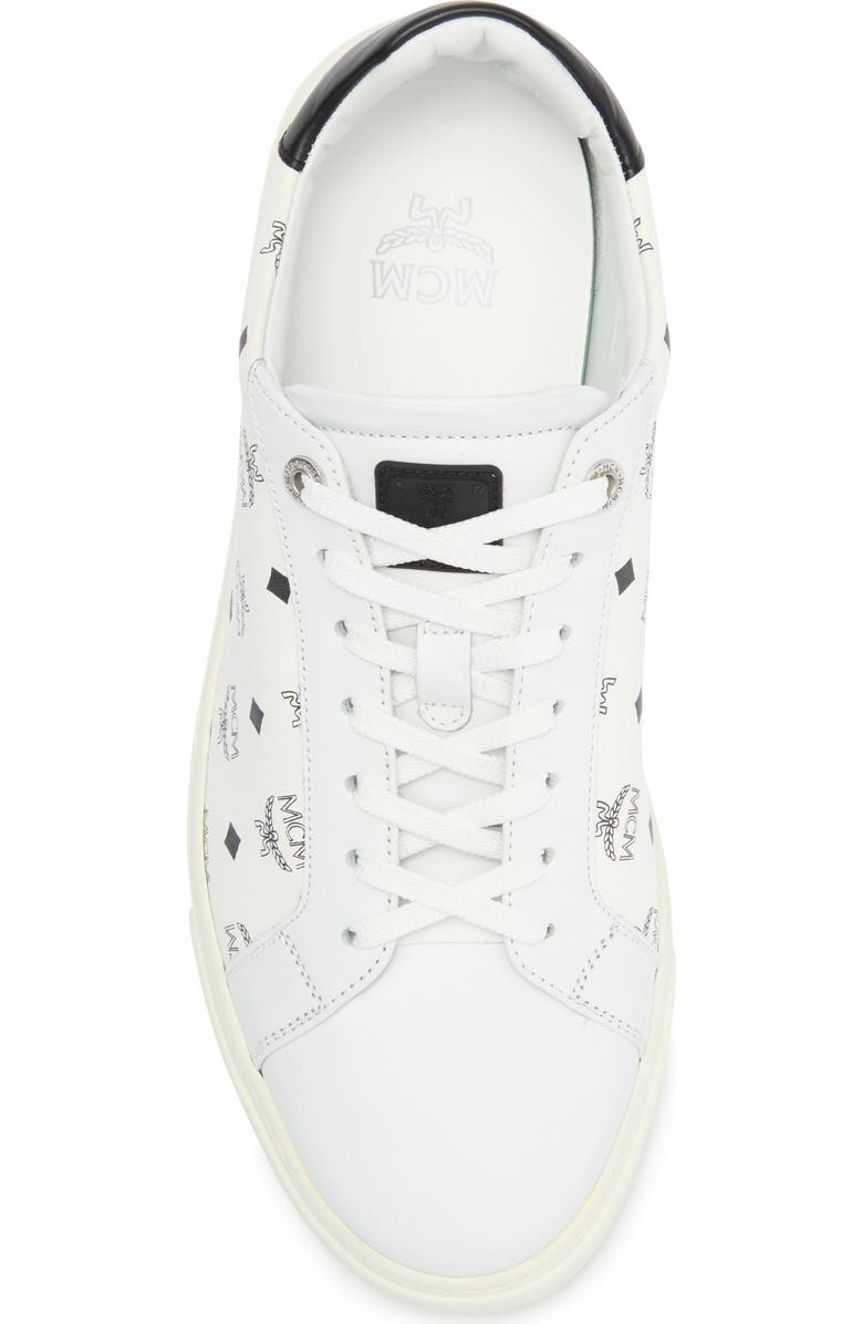 MCM Visetos Terrain Low Top Sneaker, Alternate, color,