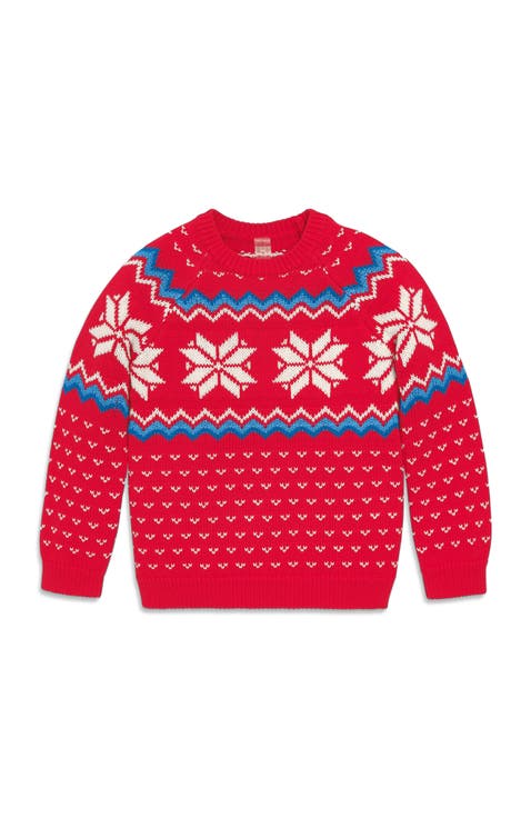 Kids Fair Isle Sweater (Toddler, Little Kid, Big Kid)