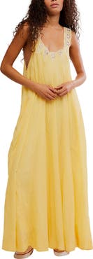 Free People To the Moon Midi Dress