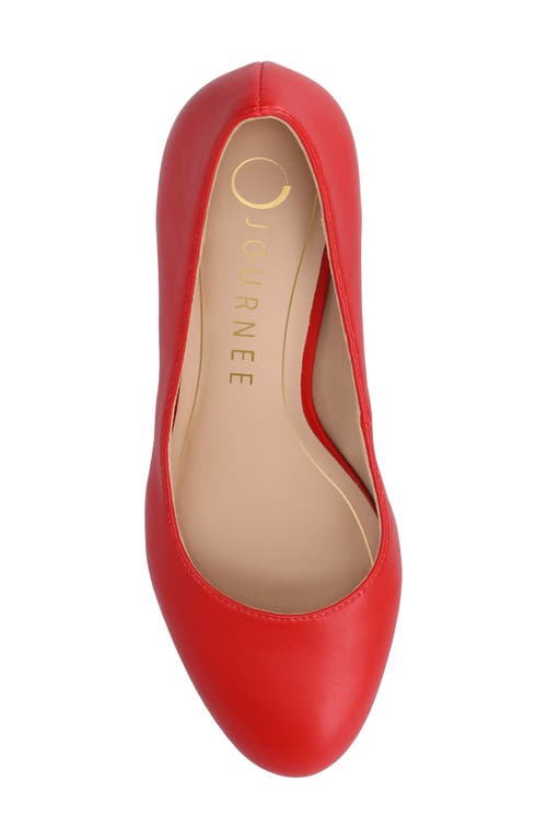 Journee Collection Seraphina Pump In Red