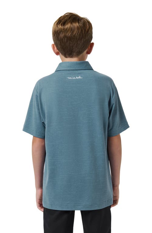 Travismathew Kids' Y The Heater Polo In Gray