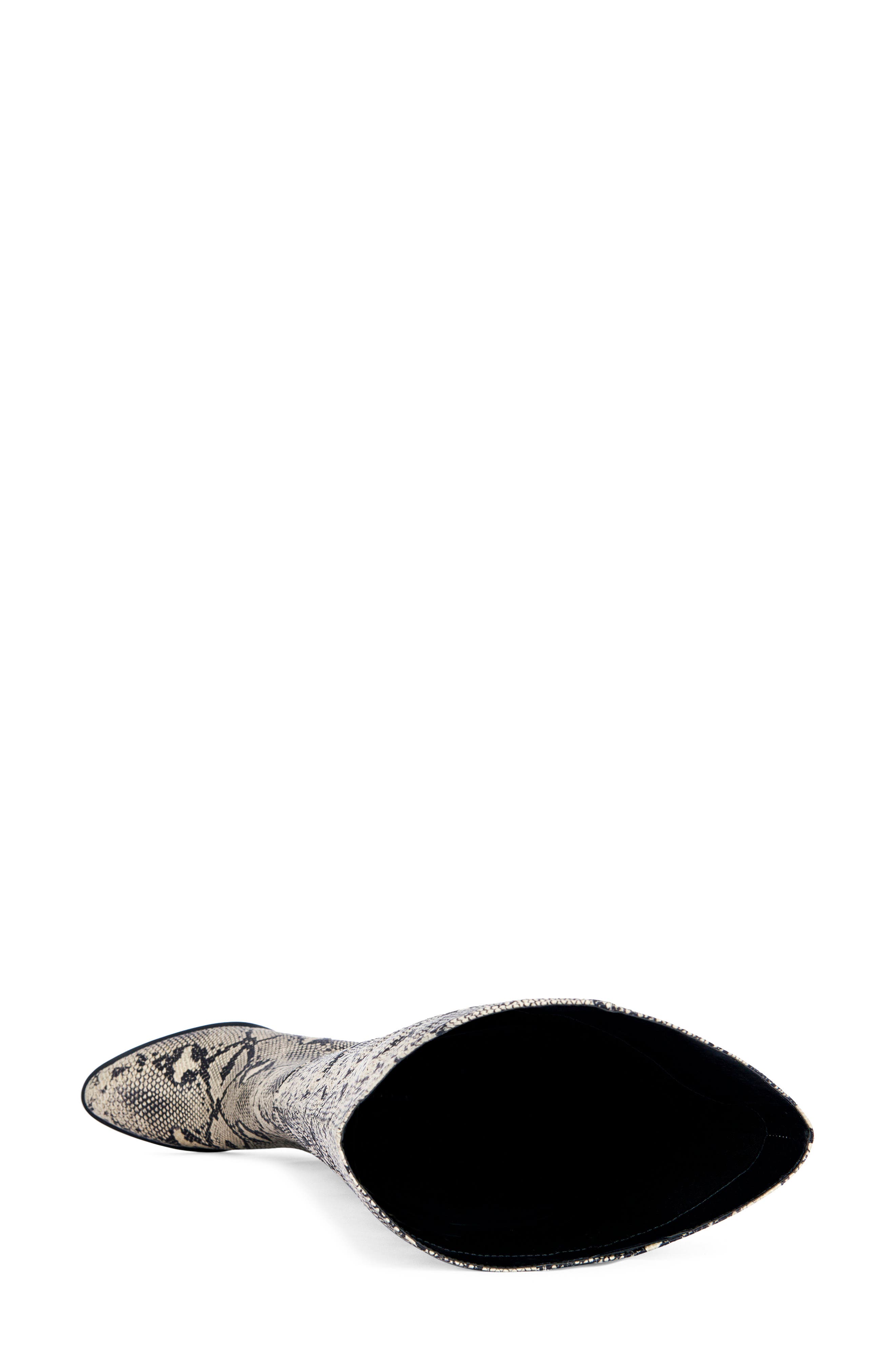 AZALEA WANG Cezanne Snake Embossed Over the Knee Boot (Women) | Nordstrom