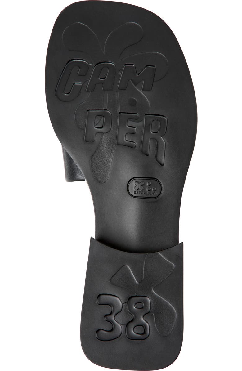 Camper Dana Slide Sandal, Alternate, color, Black