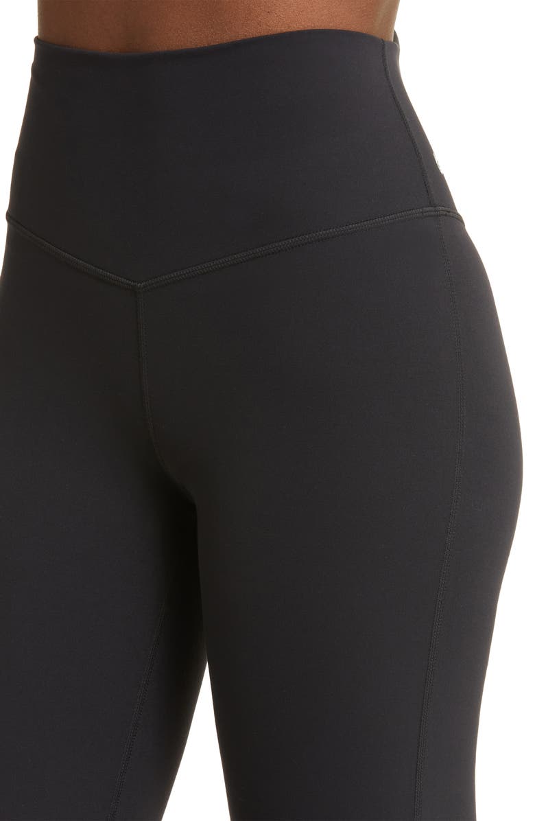 Zella Studio Luxe High Waist Flare Pants, Alternate, color,