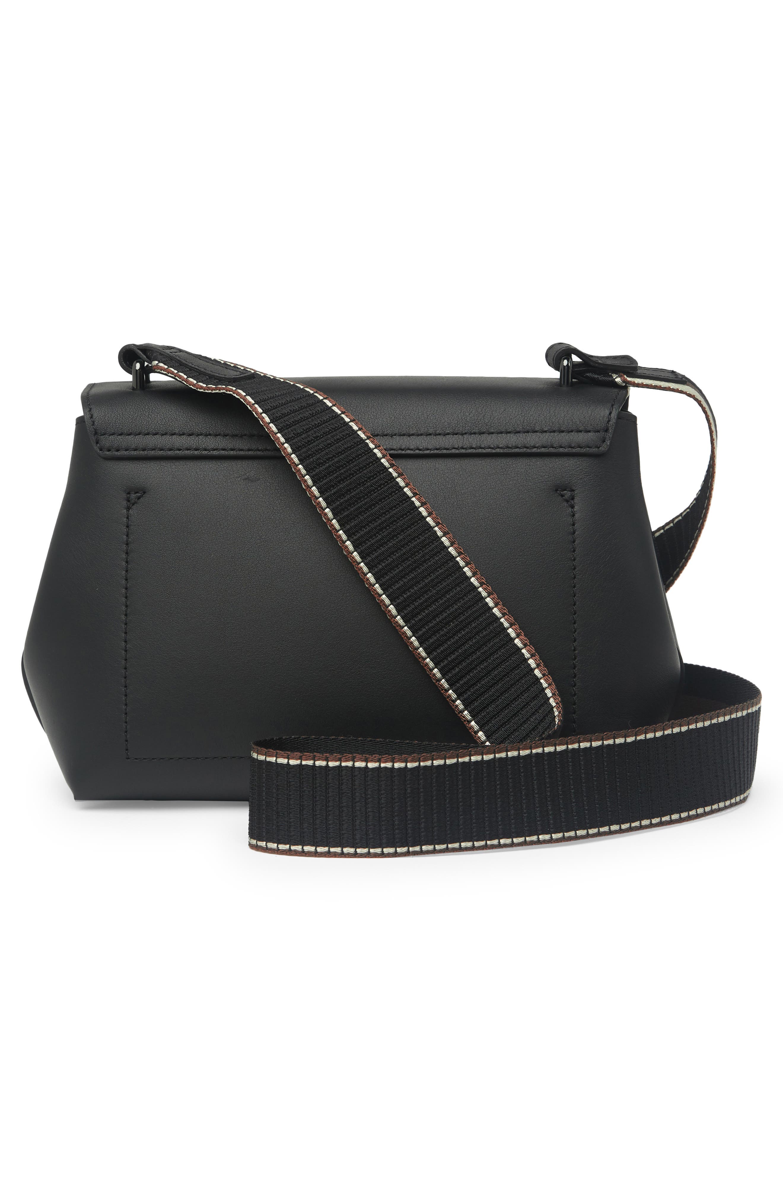 Longchamp Roseau Leather Crossbody Tote, Alternate, color, 