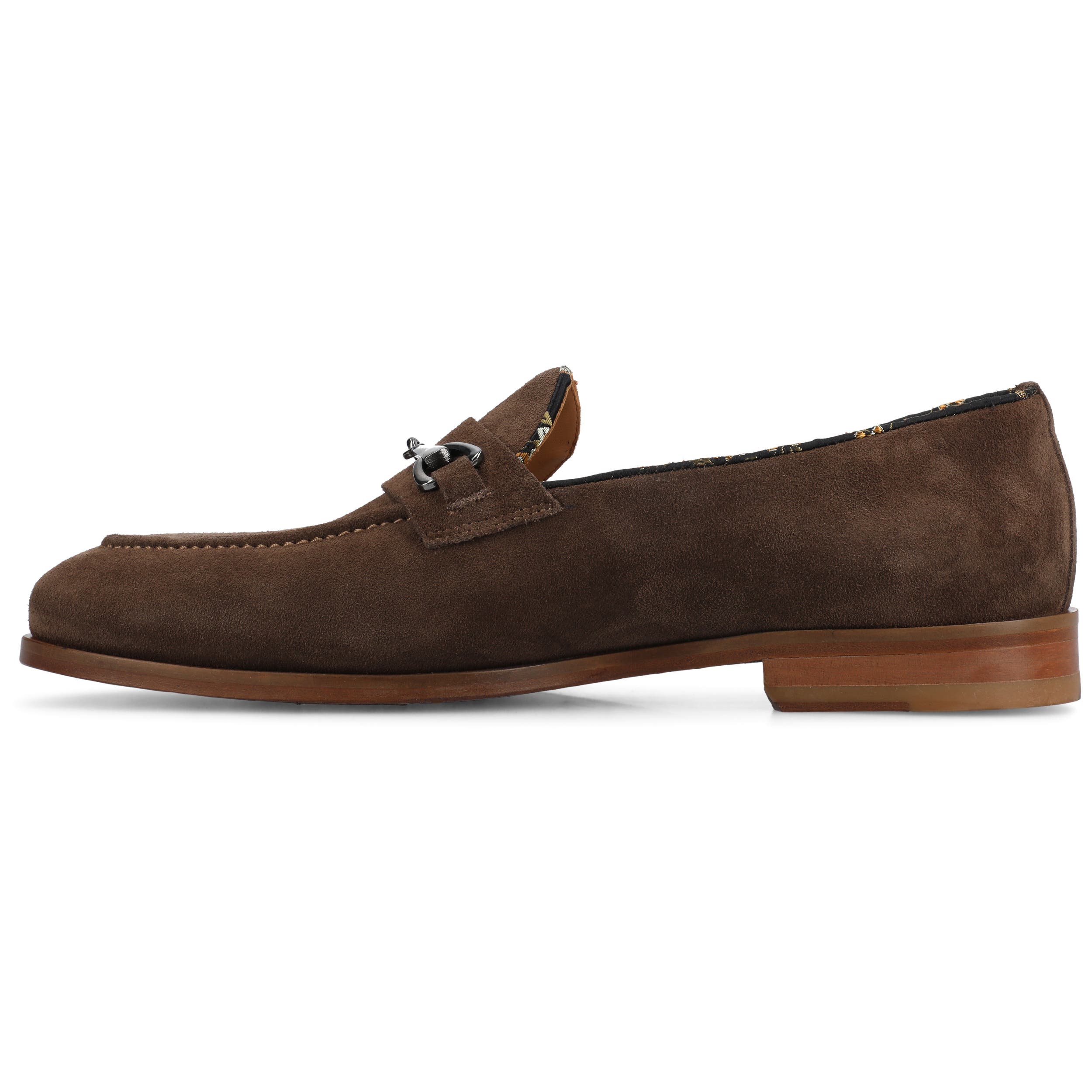 Men's Russell Bit Loafer, Alternate, color, Taupe/Suede
