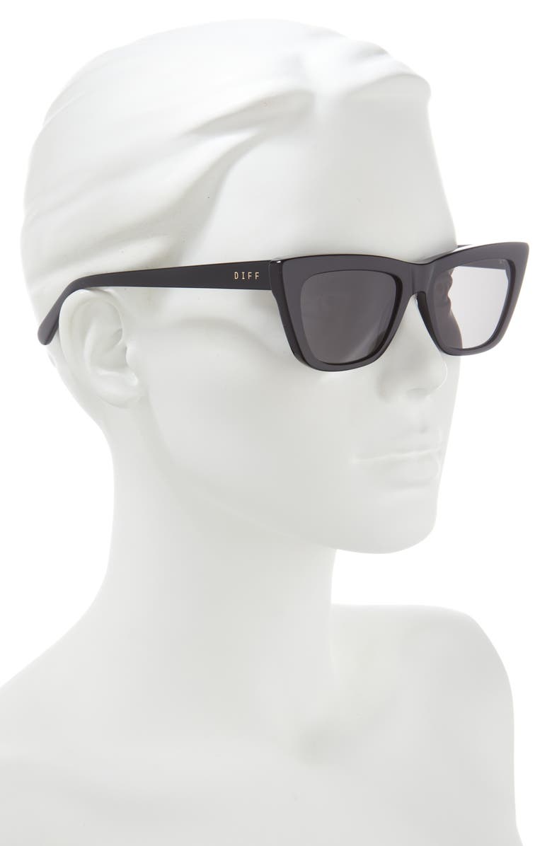 DIFF Natasha 54mm Polarized Square Sunglasses, Alternate, color,