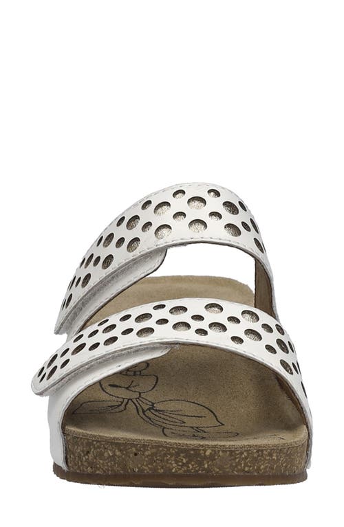 Josef Seibel Tonga 86 Sandal In White