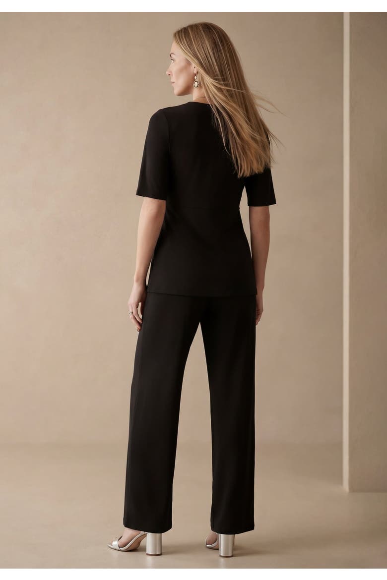 Twist Front Set, Alternate, color, BLACK