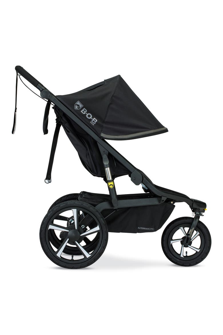 Alterrain™ Pro Jogging Stroller, Alternate, color, ALL WEATHER BLACK